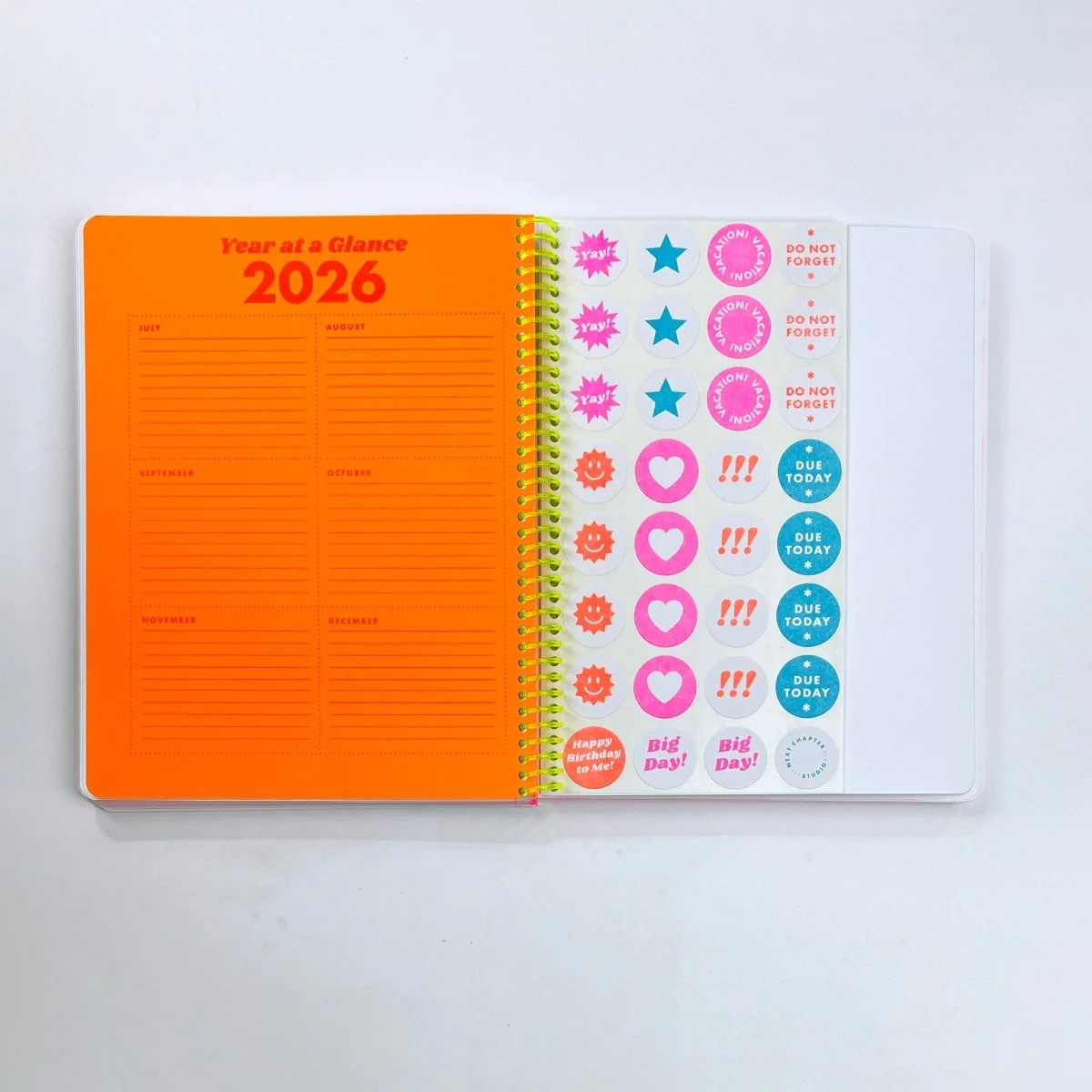 2026 Dated Planner - Riso Printed, 200+ Pages, Spiral Bound - Image 24