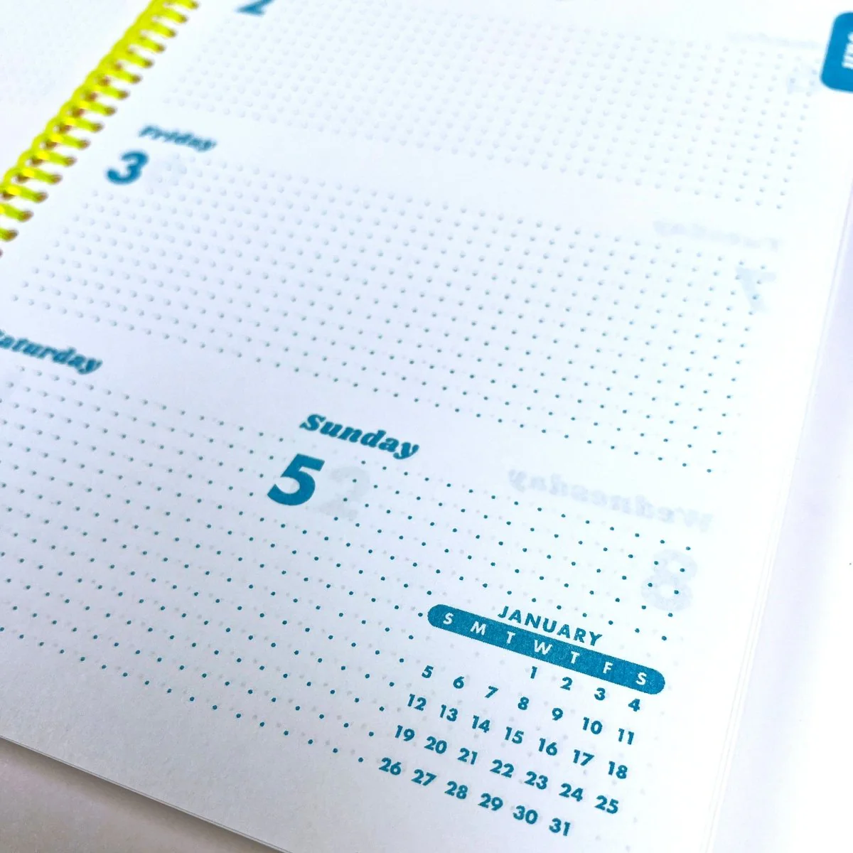 2026 Dated Planner - Riso Printed, 200+ Pages, Spiral Bound - Image 8
