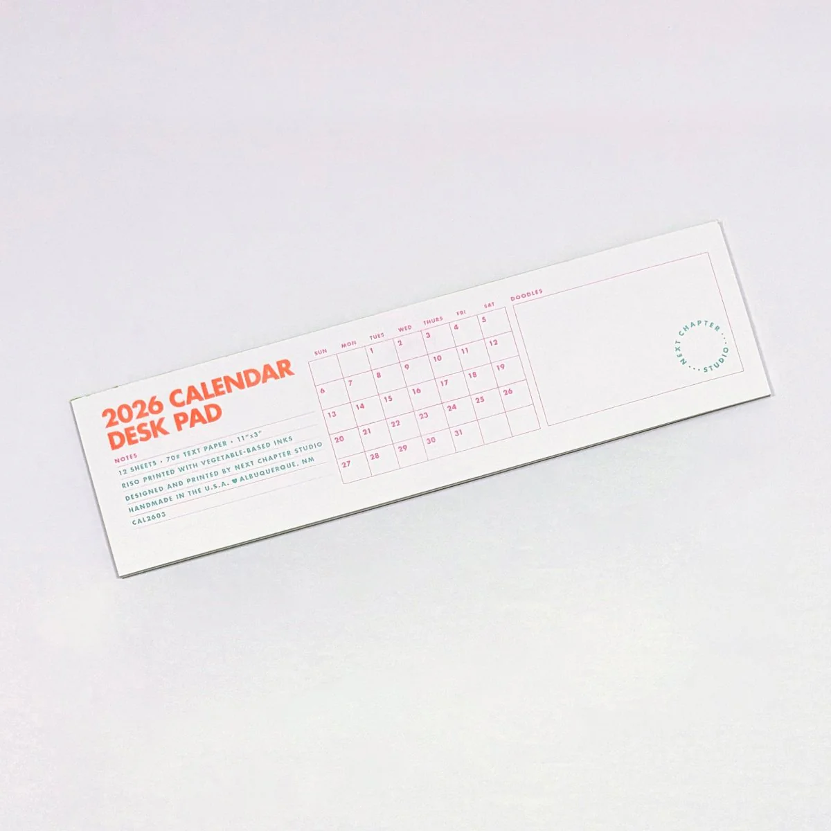 2026 Desk Pad Calendar - Image 4