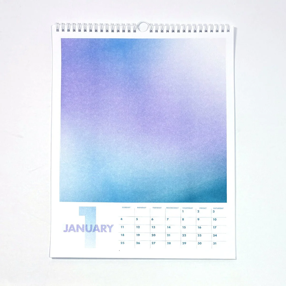 2026 Risograph Wall Calendar - Aura - Image 2