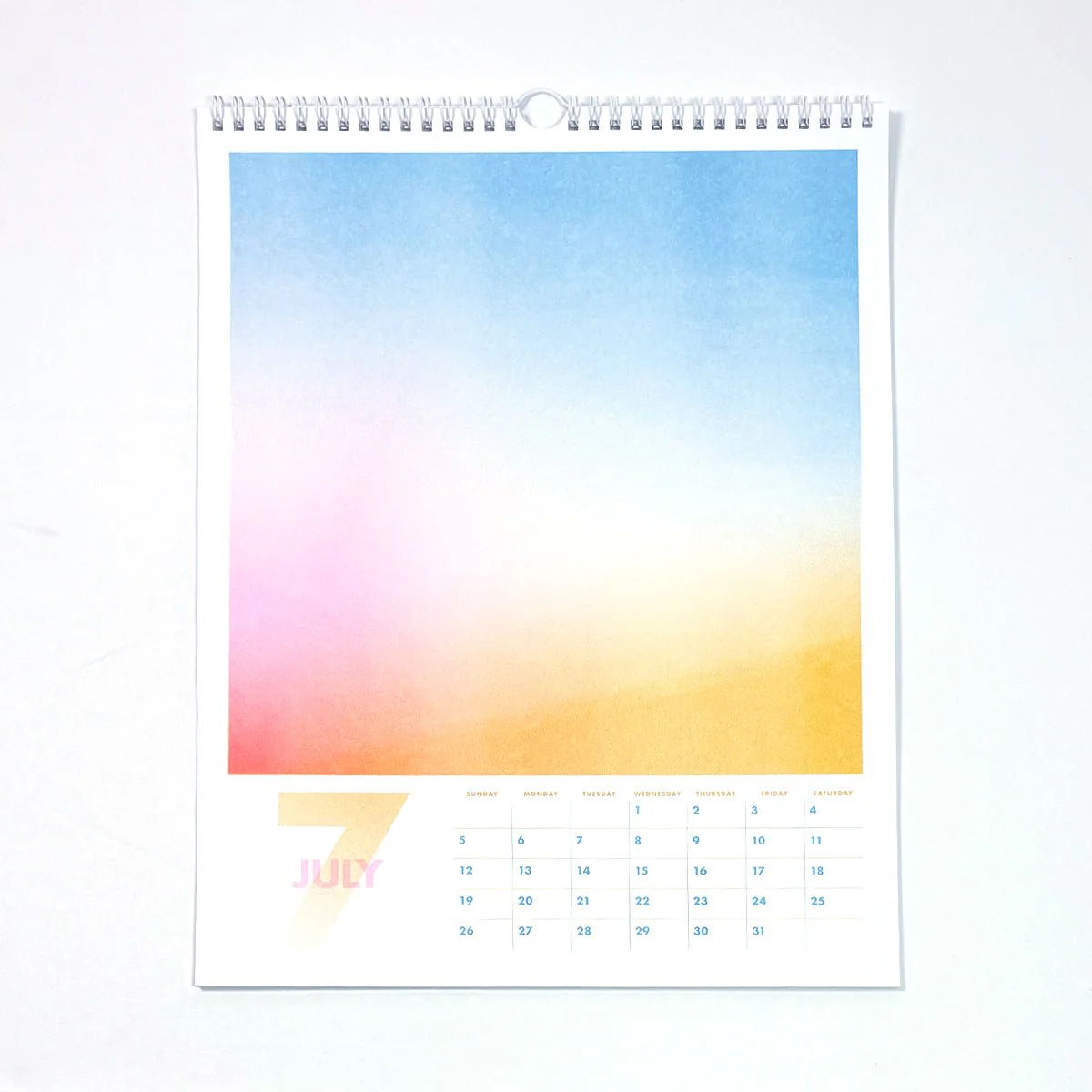 2026 Risograph Wall Calendar - Aura - Image 3