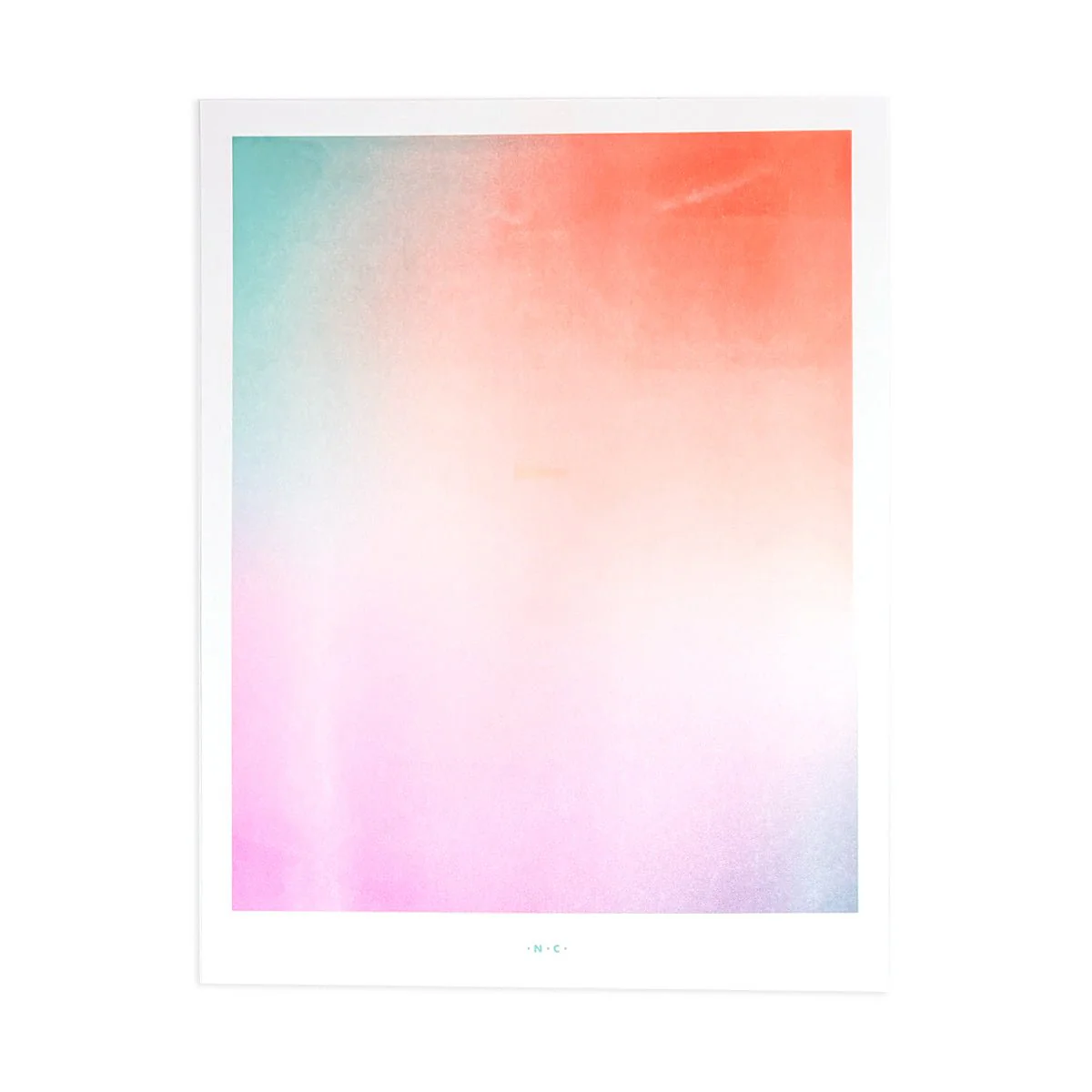 Aura 10 - October - Risograph Art Print