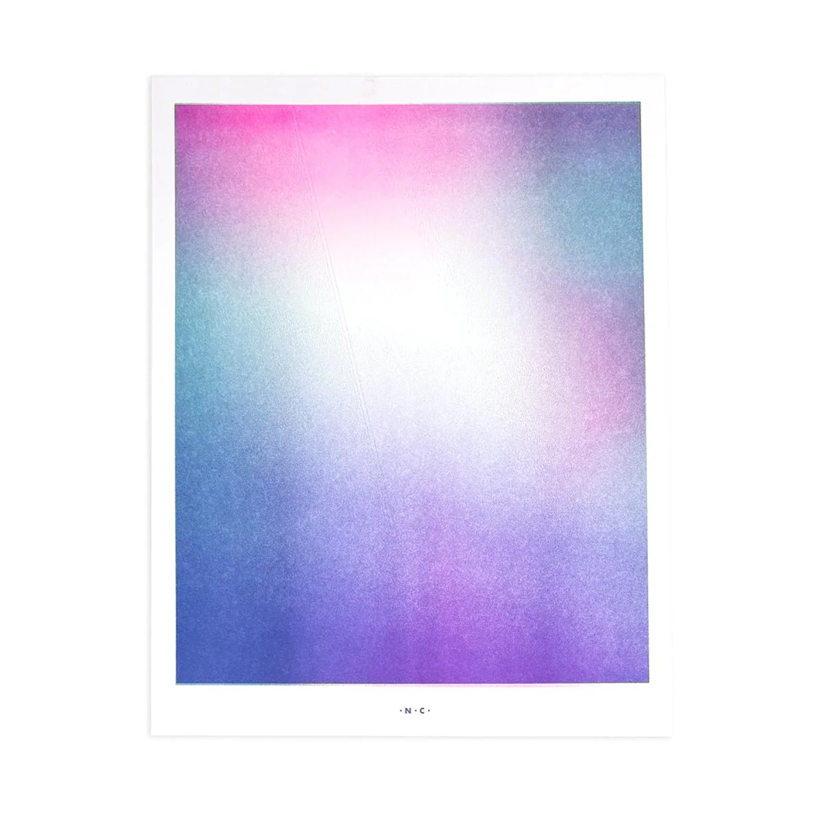 Aura 12 - December - Risograph Art Print