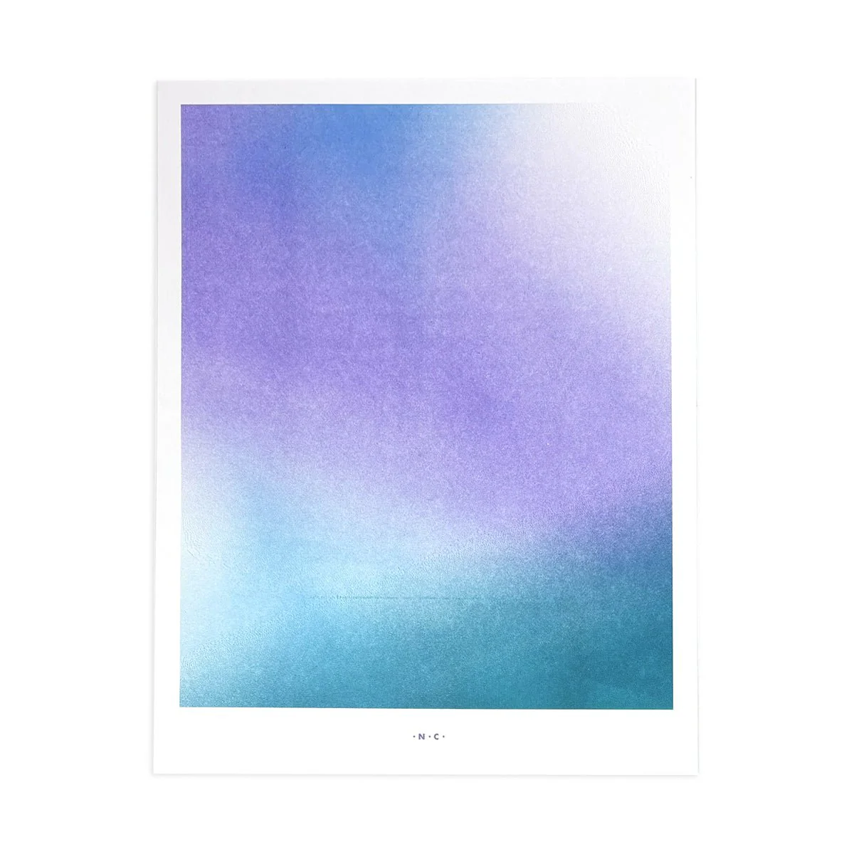 Aura 3 - January - Risograph Art Print