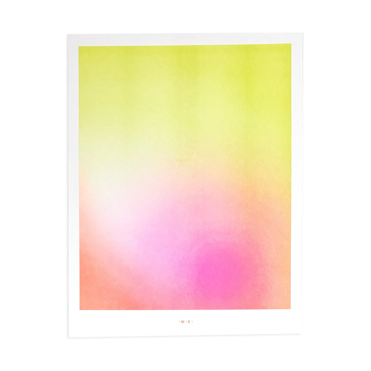 Aura 5 - April - Risograph Art Print