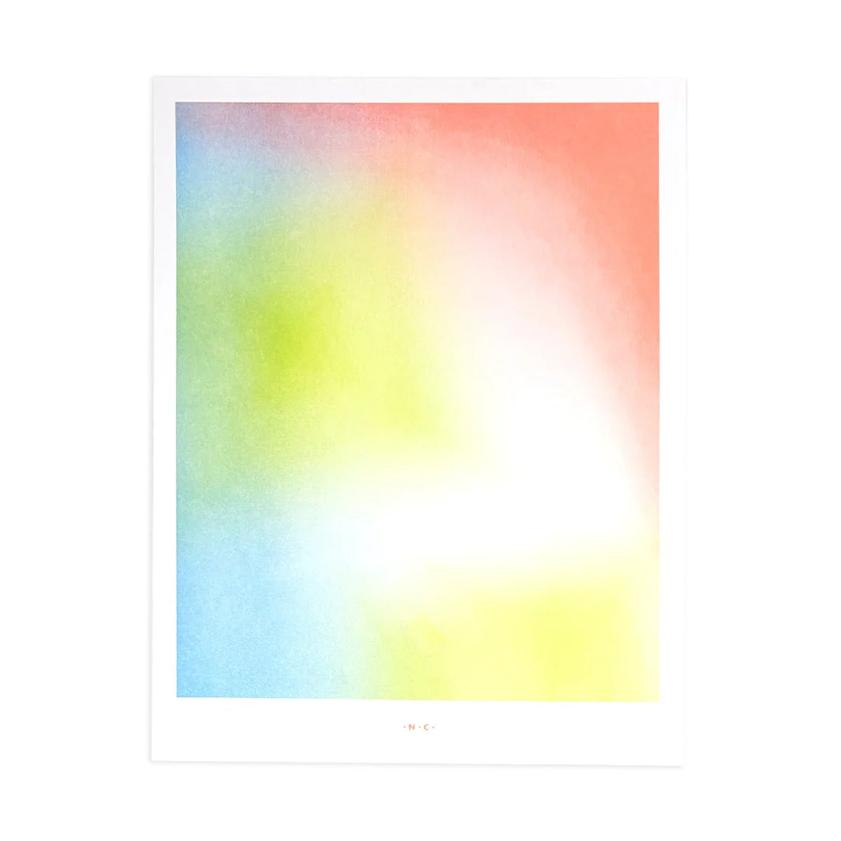 Aura 6 - May - Risograph Art Print