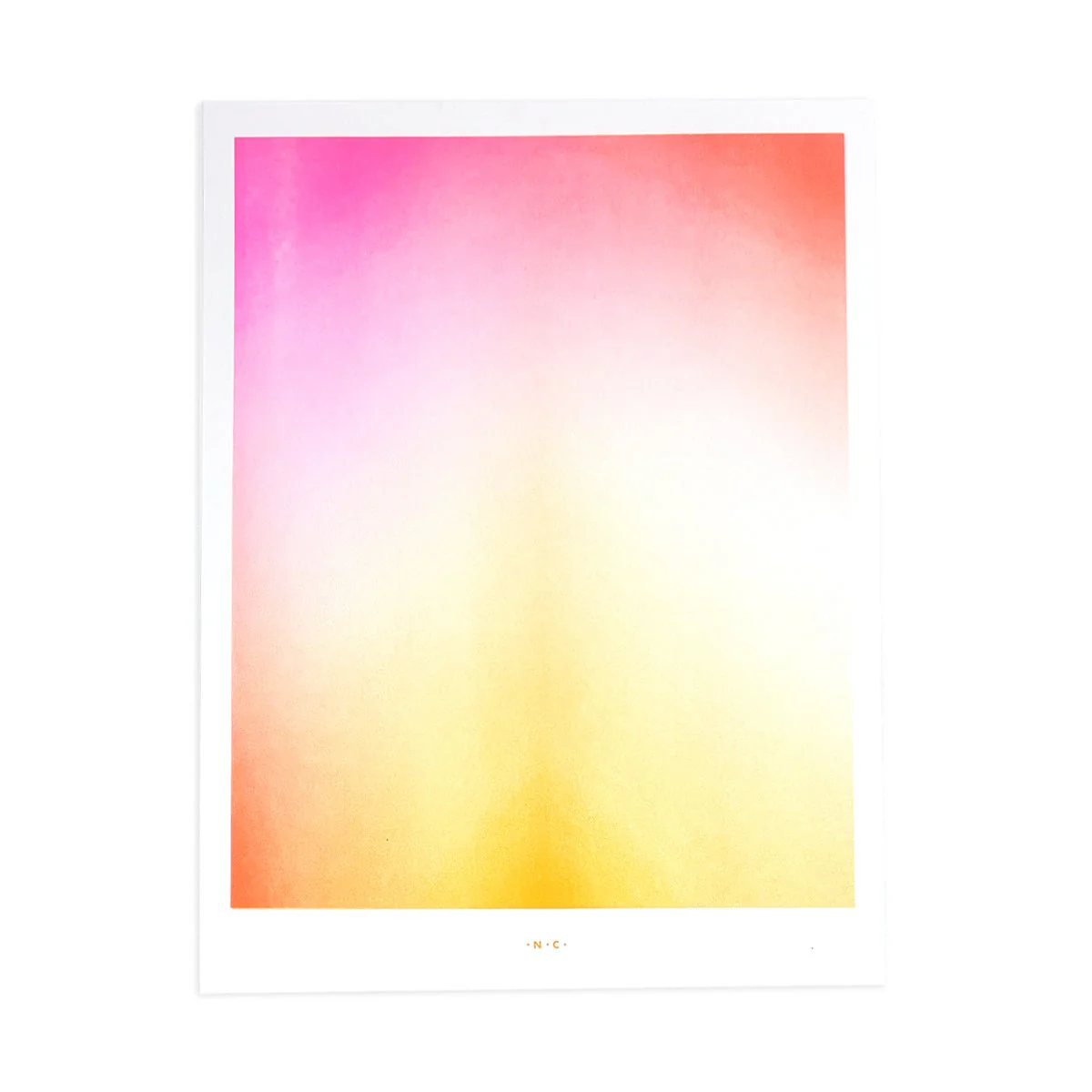 Aura 8 - August - Risograph Art Print