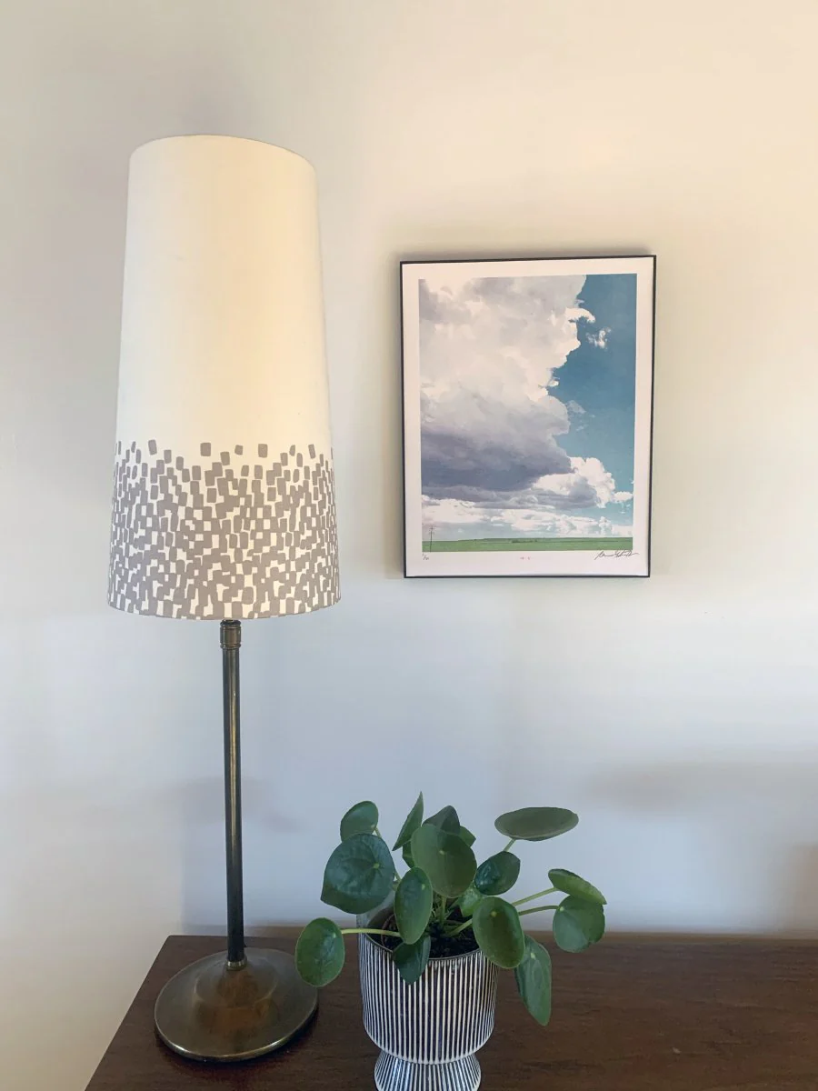 Big Clouds in Northern New Mexico - Risograph Art Print - Image 4