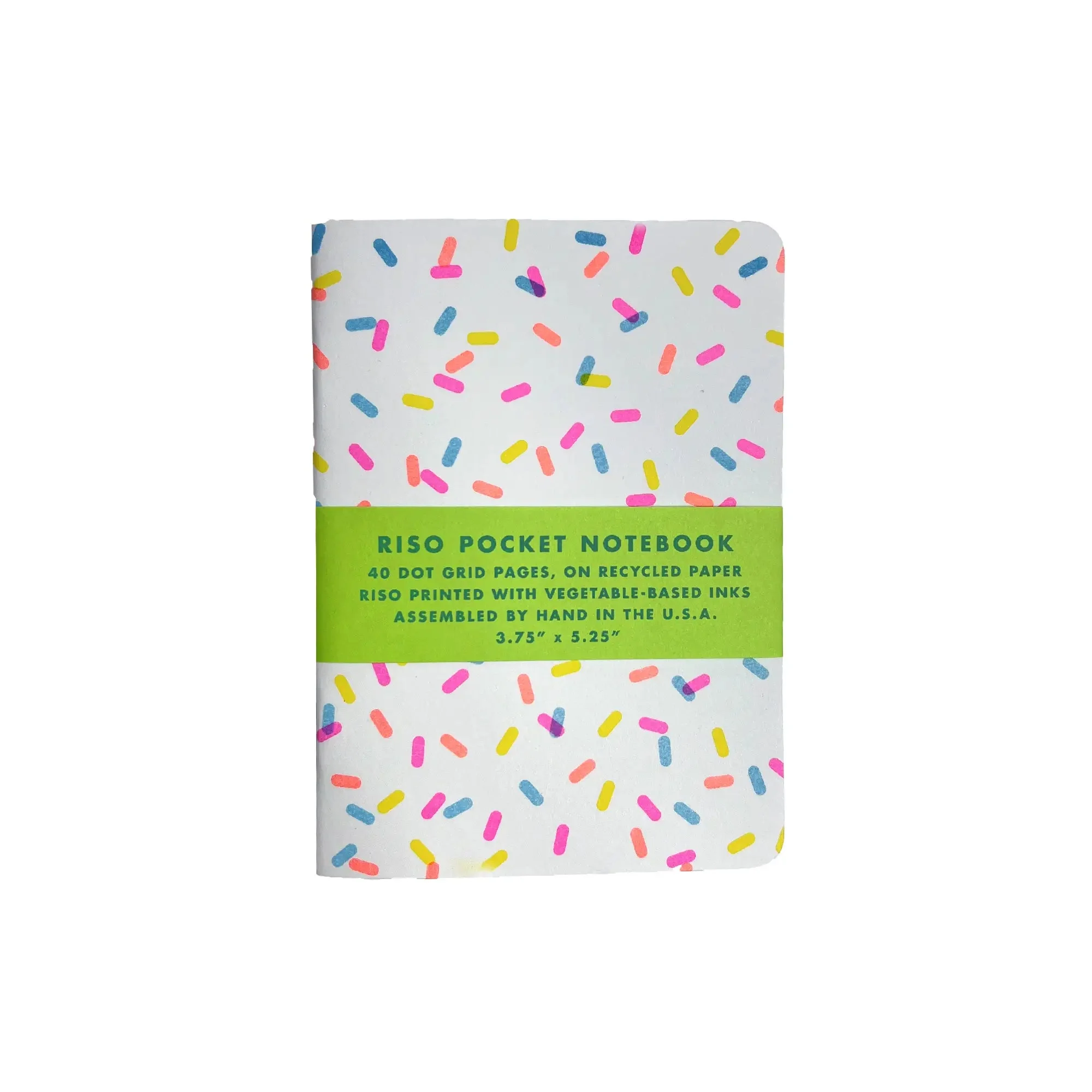 Risograph Pocket Notebook - Sprinkles