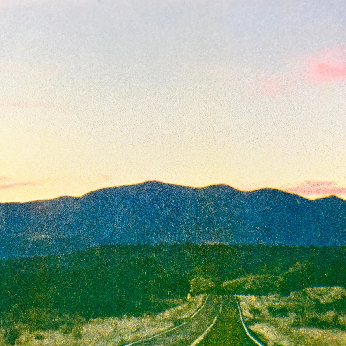 Highway Sunset - Limited Edition Risograph Art Print - Image 2
