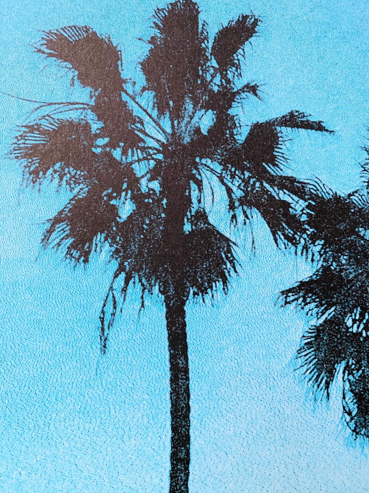 LA Palms - Limited Edition Risograph Art Print - Image 3