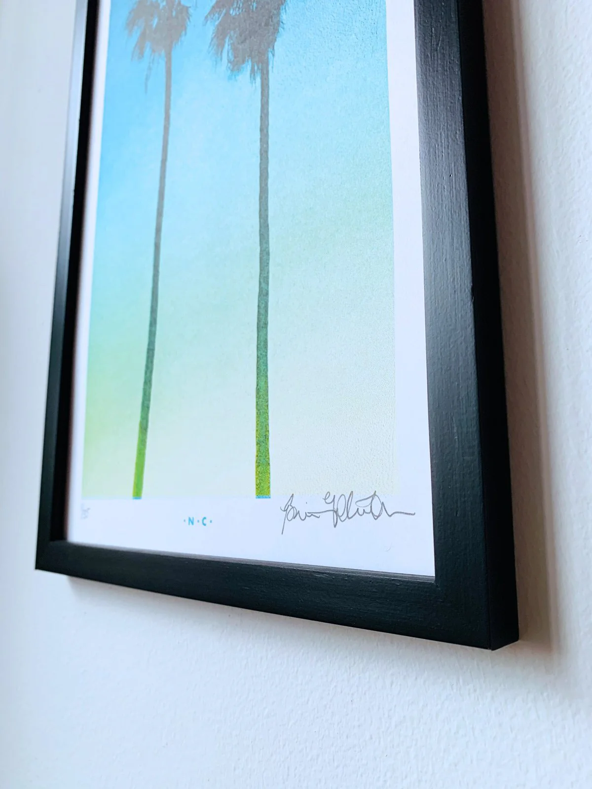LA Palms - Limited Edition Risograph Art Print - Image 4