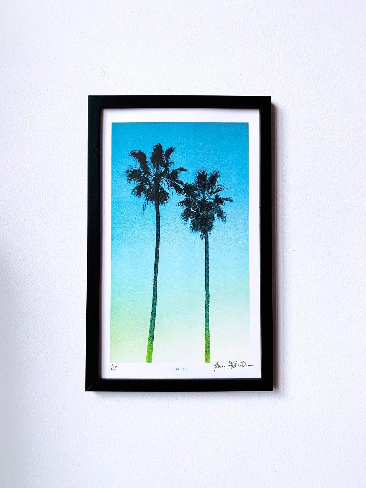 LA Palms - Limited Edition Risograph Art Print - Image 6