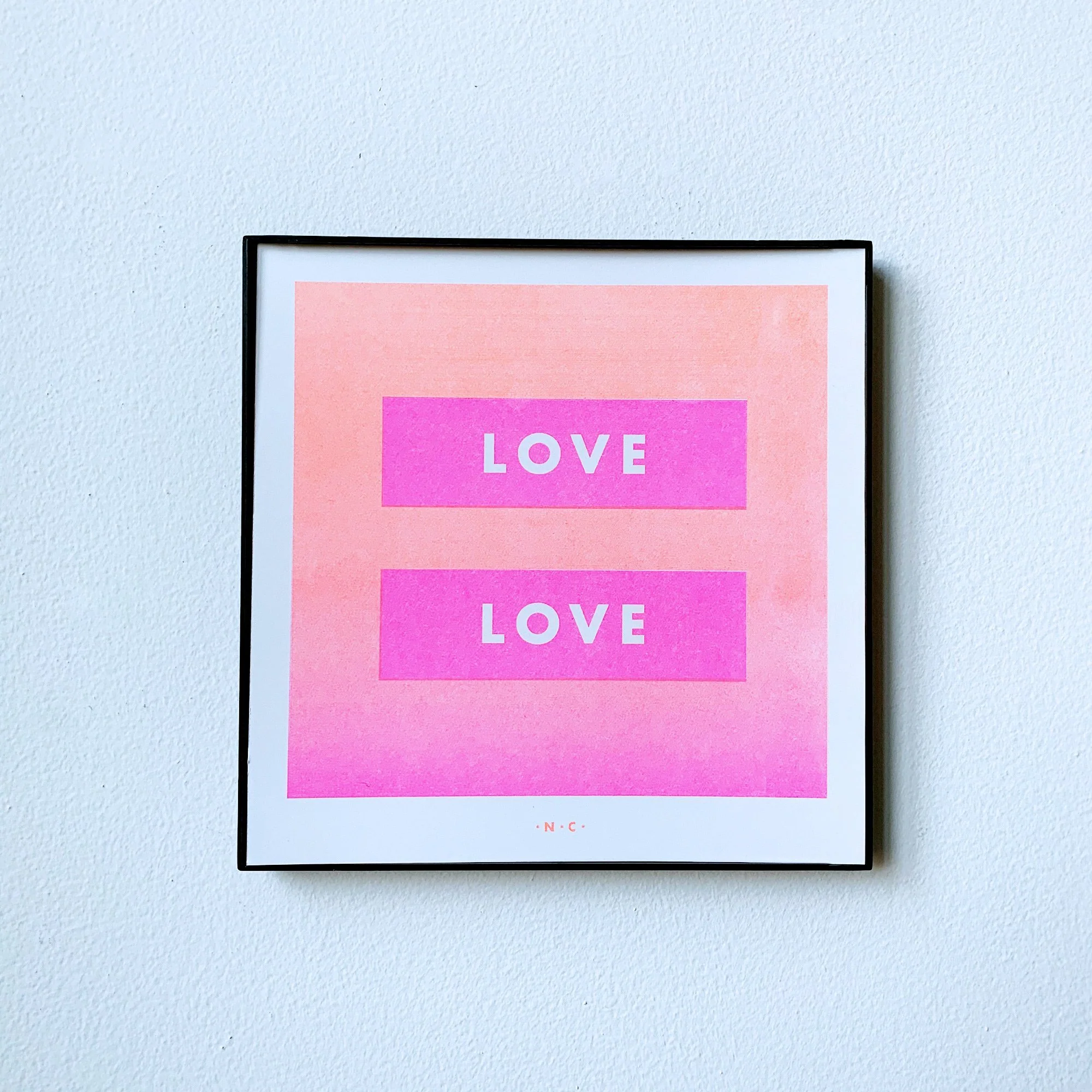 Love is Love - Art Risograph Print - Image 3
