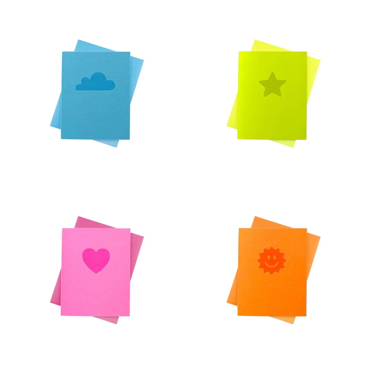 Mini Card Pack! - Variety - MINI Risograph Cards - Image 3