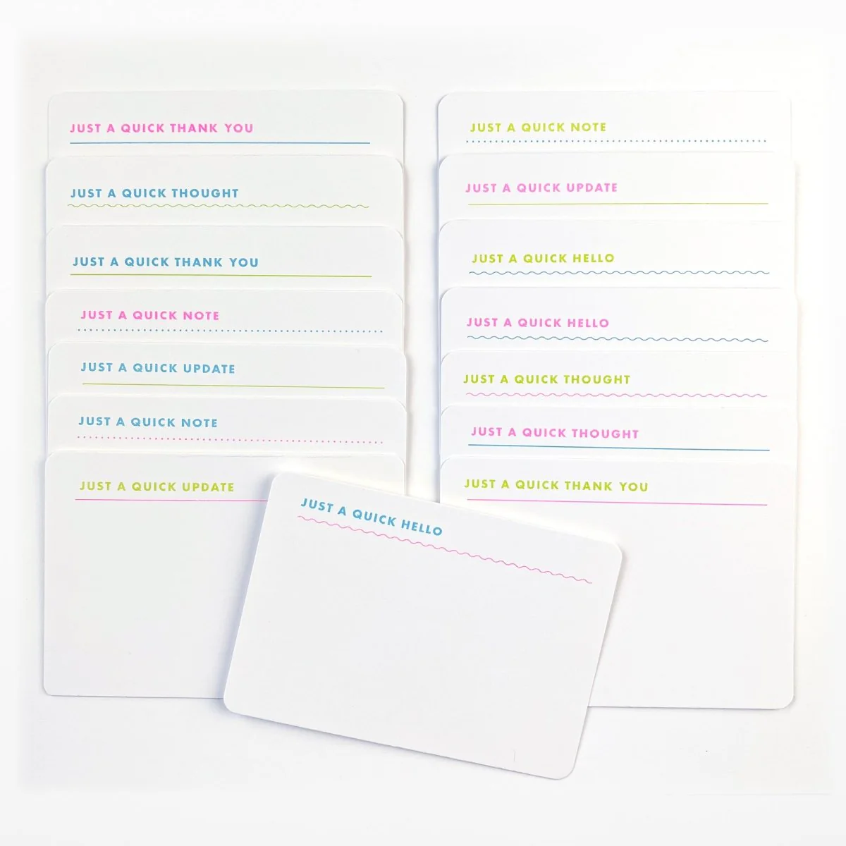 Quick Notes! Riso Flat Notecards - Image 3