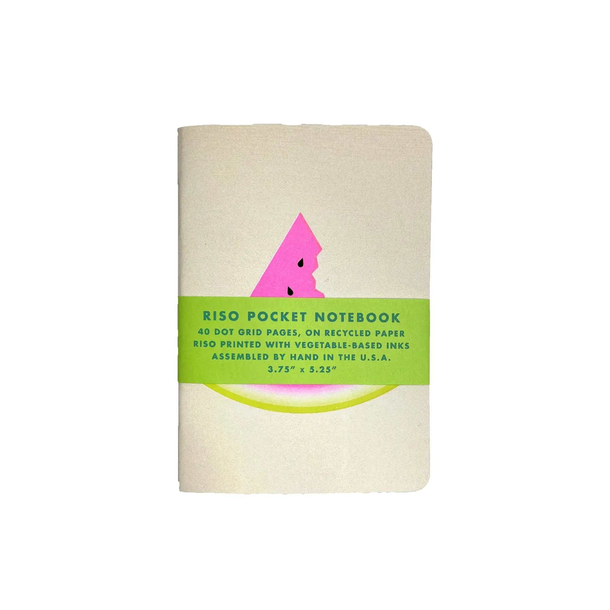 Risograph Pocket Notebook - Watermelon