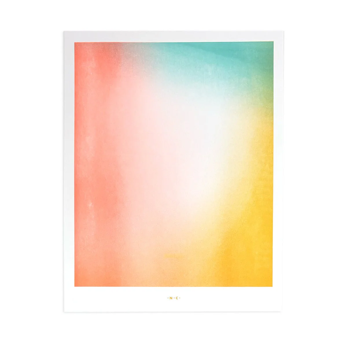 September - Aura 9 - Risograph Art Print