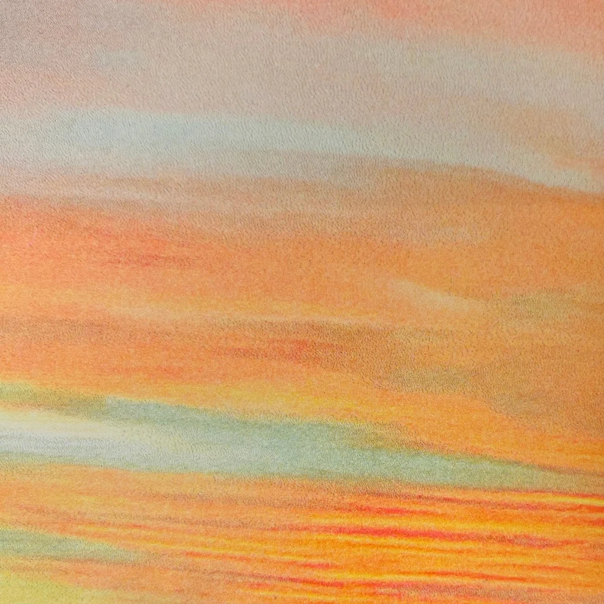 Sunset Series #4 - Risograph Art Print - Image 2