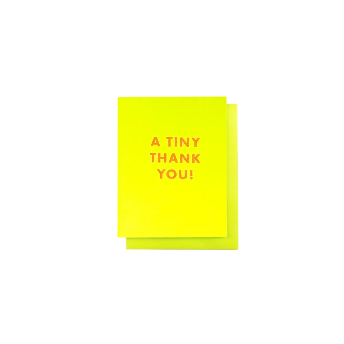 "A Tiny Thank You!" - MINI Risograph Card - Image 2