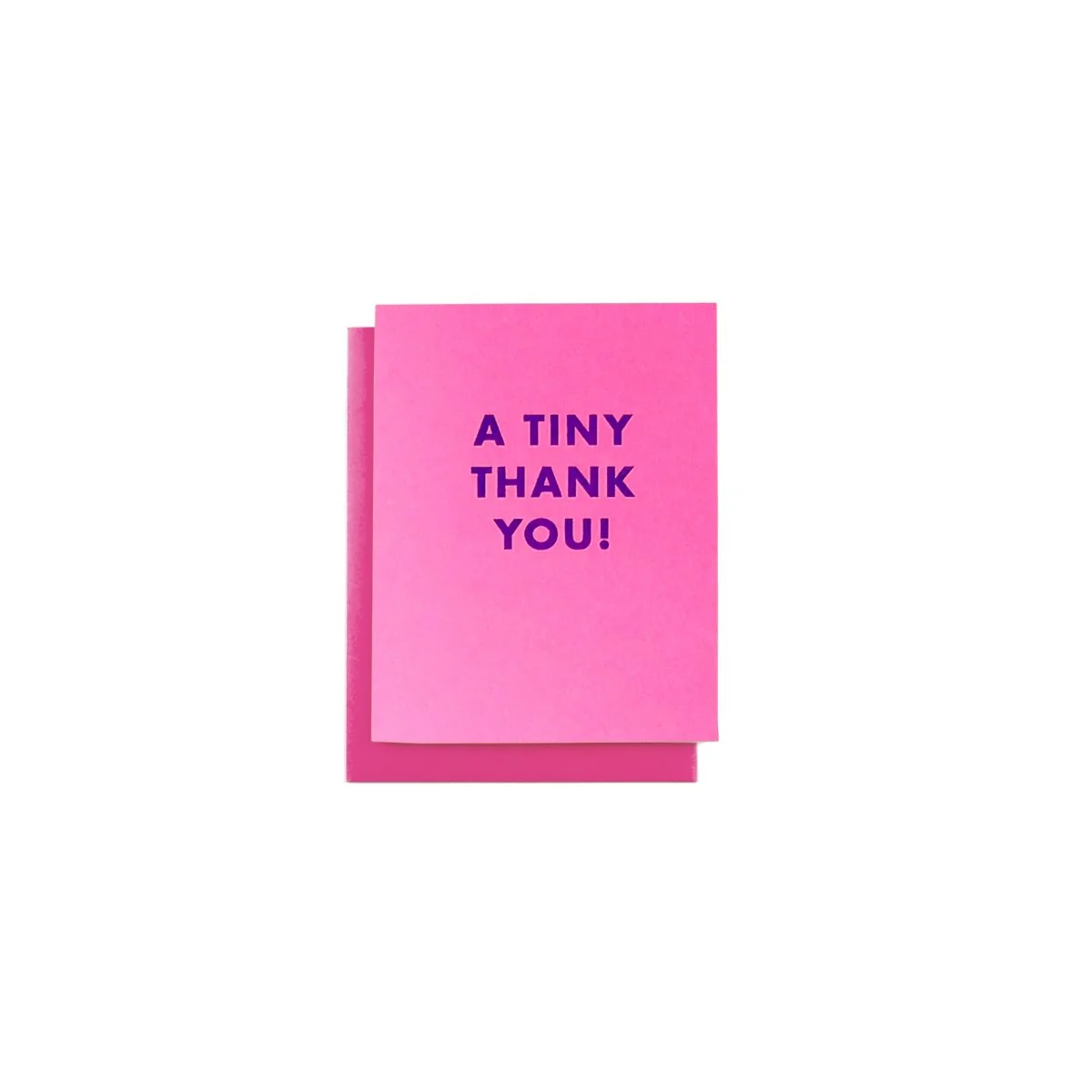 "A Tiny Thank You!" - MINI Risograph Card - Image 4