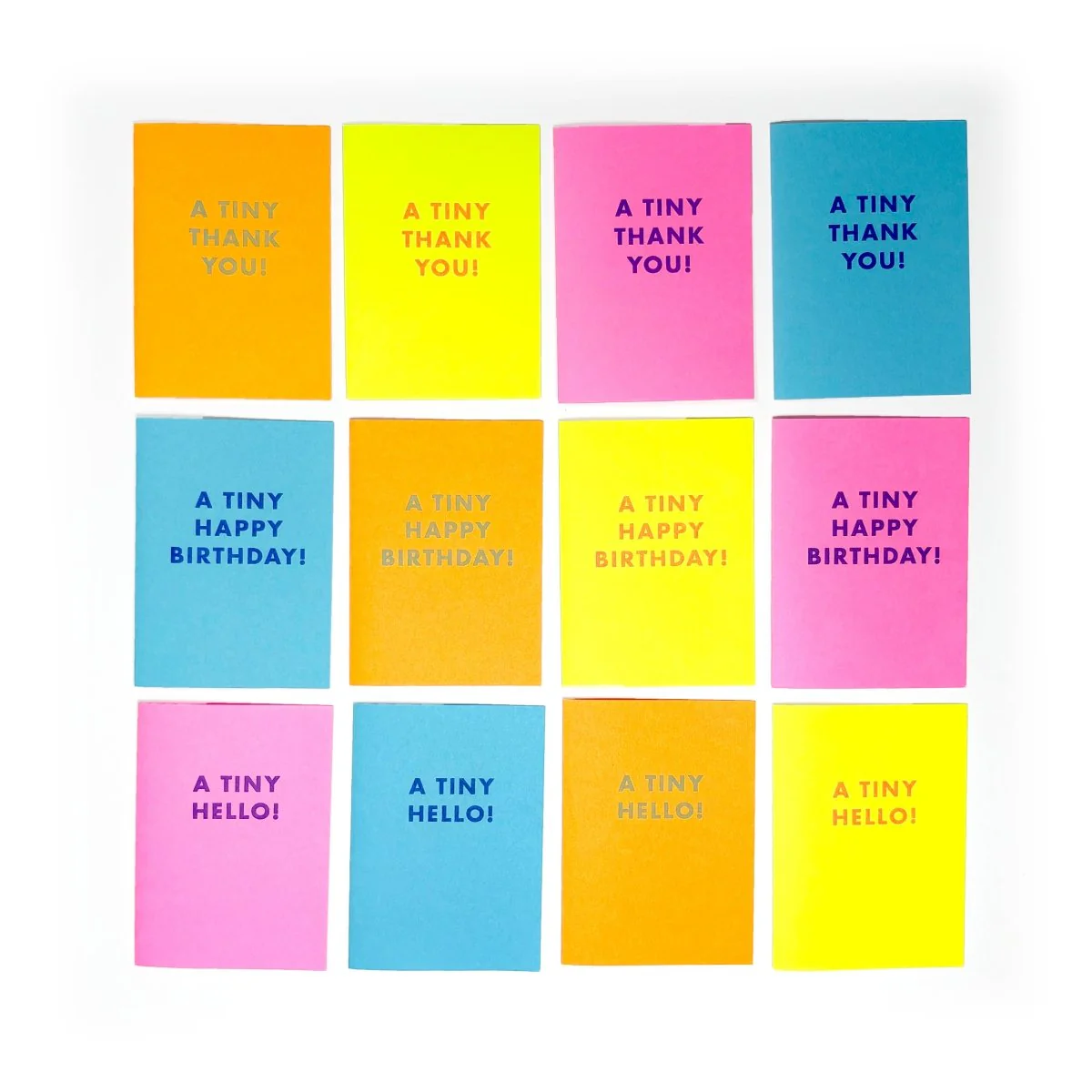 "A Tiny Thank You!" - MINI Risograph Card - Image 5